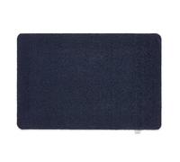 HUG RUG Washable Dirt Trapper Door Mat Kitchen Hallway Doorway, Made in the UK, Sense French Navy 65X150
