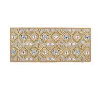 HUG RUG Washable Dirt Trapper Door Mat Kitchen Hallway Doorway, Made in the UK Wild Meadow (65X150cm)