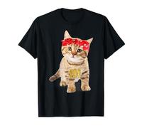 Hug Thug Gangster Life Gold Chain Cat Shirt Gangsta Cat Tee T-Shirt