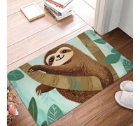 Hug Tree S-Loth Bath Mat Soft Entrance Rugs Washable Kitchen Carpet For Home Inside Living Room 60X40Cm
