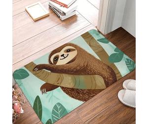 Hug Tree S-Loth Bath Mat Soft Entrance Rugs Washable Kitchen Carpet For Home Inside Living Room 60X40Cm