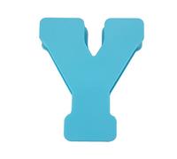 Huge Alphabet 6" Resin Mold-A-Z Large Uppercase Letter Silicone Large Letter Resin Molds-Alphabet Lamp Mold-Letter lamp Mold (Y)