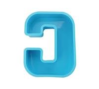 Huge Alphabet 6" Resin Mold-A-Z Large Uppercase Letter Silicone Large Letter Resin Molds-Alphabet Lamp Mold-Letter lamp Mold (C)