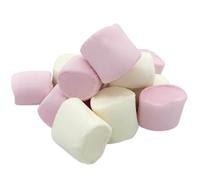 Huge Bag of Vegan Marshmallows - Pink & White Vanilla Flavoured | Gelatine-Free, Palm Oil-Free, Gluten-Free | Perfect for Hot Chocolate, Roasting, Baking & S’mores (2kg, 2000, gram)