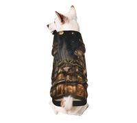 Huge Christmas Tree in The House Dog Hoodie – Soft & Breathable Polyester Pet Clothes for Small, Medium, and Large Dogs