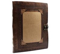 Huge Customisable Visitor Leather Book 10x13 (200 pages)