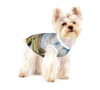 huge farm Full Print Cotton Pet Vest L Dog Cat Clothes Soft Elastic Breathable Pullover Pet