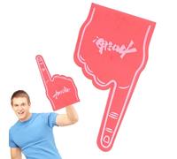 HUGE HANDS ARE FINGER SPORTS FAN FOAM FINGERS - SPORTS FAN FOAM FINGERS ENHANCES POINTER FINGERS | GIANT HANDS FLOATING FINGERS | COMFORTABLE GRIP PARTY SUPPLIES TO SUPPORT YOUR FAVORITE TEAM