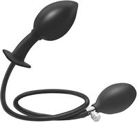 Huge Inflatable Anal Plug with Pump, Adjustable Silicone Large Anal Beads Butt Plug Anal Plug for Anus Vagina Expansion Stimulation 15cm XXL Extreme Sex Toy for Women Men Couples