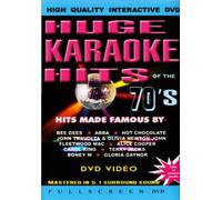 Huge Karaoke Hits of the 70s [DVD]