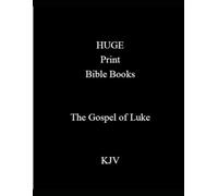 HUGE Print Bible Books Gospel of Luke