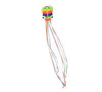 Huge Rainbow Soft Octopus Kite - Rainbow Soft Octopus Kite | Kid Kiting, Large With Long Tail, 100m Line, String And Handle - Great Gift For Boys Girls, Beach Trip, Outdoor Game