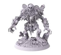 Huge Undead Golem DnD TTRPG Miniature 55mm base for 32mm Scale skeleton D&D RPG NPC Creature 28 Wargaming Figure Large Enemy Boss