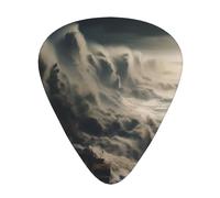 Huge waves guitar picks in three different thicknesses, suitable for electric guitar and band players