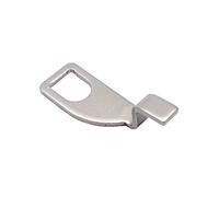 HugeAuto Tailgate Fresh Air Stand Off for VW T4 T5 Caddy 2k Camper Van Camping - Rocker Switch - Hinge Lever Actuator - Silver - Manual Operation