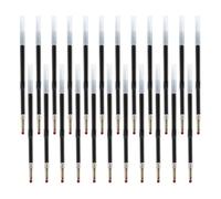 HugeDE 100 Pcs 1mm Beadable Pens Refills Black Ink Pens Refills Replacement Ballpoint Pens Refills Smooth Writing Pen Refills for Bead Pens