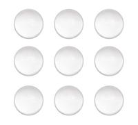 HugeDE 100 Pcs 20mm 0.79 inch Round Glass Dome Cabochons Clear Round Cabochon Tiles Photo Charms for Crafts Cameo Pendants Jewelry Necklaces