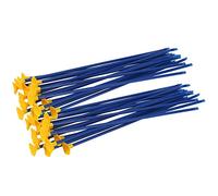 HugeDE 12 Pcs 16.5 inch Replacement Suction Cup Arrows Toy Replacement Arrows with Rubber Tip for Kids