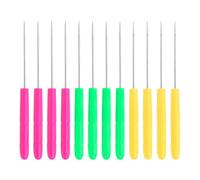 HugeDE 12 Pcs Sugar Stir Needles Biscuit Icing Pins DIY Baking Pins Sugar Stirring Pins Cookie Scriber Needles Cake Decorating Needle Tools Baking Scribe Tools for Icing Sugar Craft