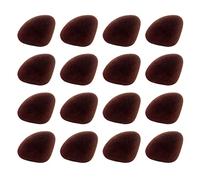 HugeDE 20 Pcs Flocking Triangle Safety Nose Teddy Bear Nose Plush Animal Nose Puppet Crafting Nose Doll Crochet Nose Stuffed Toy Nose for Hand Making