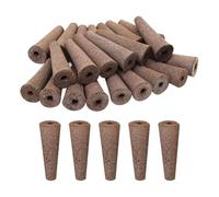 HugeDE 50 Pcs Plant Grow Sponges Hydroponic Seed Pods Hydroponics Plant Grow Pods Seed Starter Pods Small Root Growing Sponges Plant Root Growth Sponges for Indoor Garden