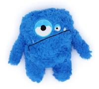 HUGEME Plush Squeaky Dog Toy, Crinkle Stuffed Dog Toy Keep Them Busy Tug of War Dog Chew Toy for Small Medium Large Dogs (Blue)