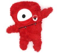 HUGEME Squeaky Dog Toy, Plush Stuffed Dog Toy Keep Them Busy Tug of War Dog Chew Toy for Small Medium Large Dogs (Red)