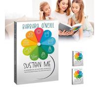 Hugezshop Sustain me Book Barbara o'neill 2025, Paperback Comprehensive Natural Remedies Book, Holistic Health Guide Books, Diet Plans & Stress Management, 240+ Pages Herbal Remedies(#a)