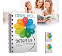 Hugezshop Sustain me Book Barbara o'neill 2025, Paperback Comprehensive Natural Remedies Book, Holistic Health Guide Books, Diet Plans & Stress Management, 240+ Pages Herbal Remedies(#b)