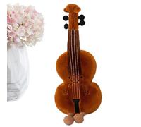 Huggable Plush Toy, Chinese Lute Guitar, Soft Stuffed Instrument with Cuddly, Musical Decor with Adorable Design, Kids Gift for Bedroom Home Dorm Indoor Use
