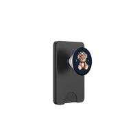 Huggable Teddy Bear with a Sweet Floral Crown PopSockets PopWallet for MagSafe