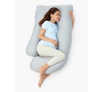 Huggable - U Shaped Maternity Body Pillow | Cover Material: Cooling | Ship to: US