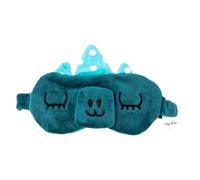 HuggaBuddies Dino Sleepie - Cute & Funny Kids Sleep Mask for Boys & Girls, Comfortable Plushie Sleeping Mask for Kids of All Ages, Soft Plush Sleeping Blindfold Gifts for Travel, Naps & Bedtime