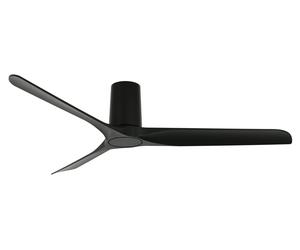 Hugger mount Ceiling fan with Remote Londo Black DC Ceiling fan with Timer Quiet