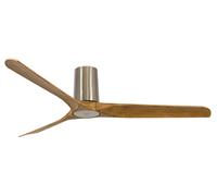 Hugger mount Ceiling fan with Remote Londo Chrome DC Ceiling fan with Timer 52"