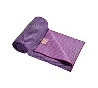 Hugger Mugger Yoga Towel - Ultraviolet - Soft, Absorbent, Fast Drying, Non-Slip Backing, use by iteself or Over a Yoga mat, hot Yoga, Helps with Slippery Hands and feet