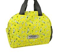 Hugger White Wabbits Nappy Changing Bag - Changing Matt Included
