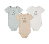 HUGGIES 3 Pack Rib Bodysuit
