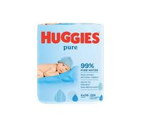Huggies Pure Wipes Quad, 4 each