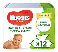 Huggies Baby Wipes, Natural Care Extra Care, 12 Packs (672 Wipes Total)