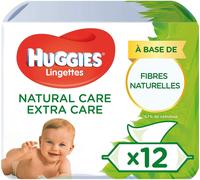 Huggies Baby Wipes, Natural Care Extra Care, 12 Packs (672 Wipes Total)