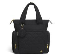 Huggies Cozy Hugpack Tote Diaper Bag Black Quilted