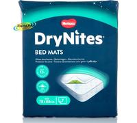 Huggies DryNites Bed Mats Mattress Protection Bedwetting Incontinence 7 Mats