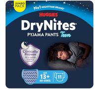Huggies® DryNites® Bedwetting Pyjama Nappy Pants, Boy Age 13+ - Jumbo Pack - 1 pack - 11 pants total