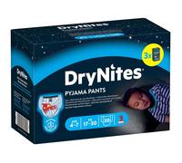 Huggies DryNites Dry Nights Pyjamas Boys Marvel Bed Nappy 4-7Years Pack 30 Pants