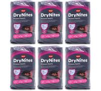 Huggies Drynites Girl 4-7 Years Pyjama Pants 10 Pack x6