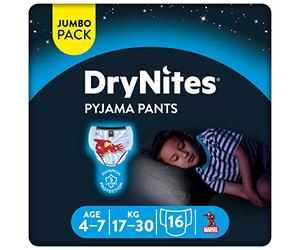 HUGGIES DRYNITES PANNOLINI A MUTANDINA PER LA NOTTE 8/15 ANNI (27-57 KG) BOX DA 13 PEZZI FANTASIA BO