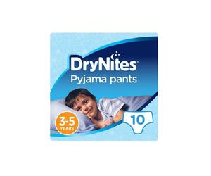 Huggies DryNites Pyjama Pants - 3-5 years 10 Pants Boys