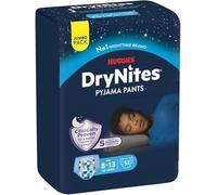 HUGGIES DryNites, Pyjama Pants, Boys 8-13 Years (30-48KG),52 x Bedwetting Pants, Up to 100% Leak Free Nights