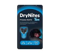 Huggies DryNites Pyjama Pants for Boys, Child Night Underwear, Age 8-15, Mega Pack (54 Pants)